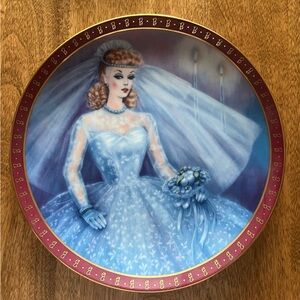 Barbie limited edition fashion plates